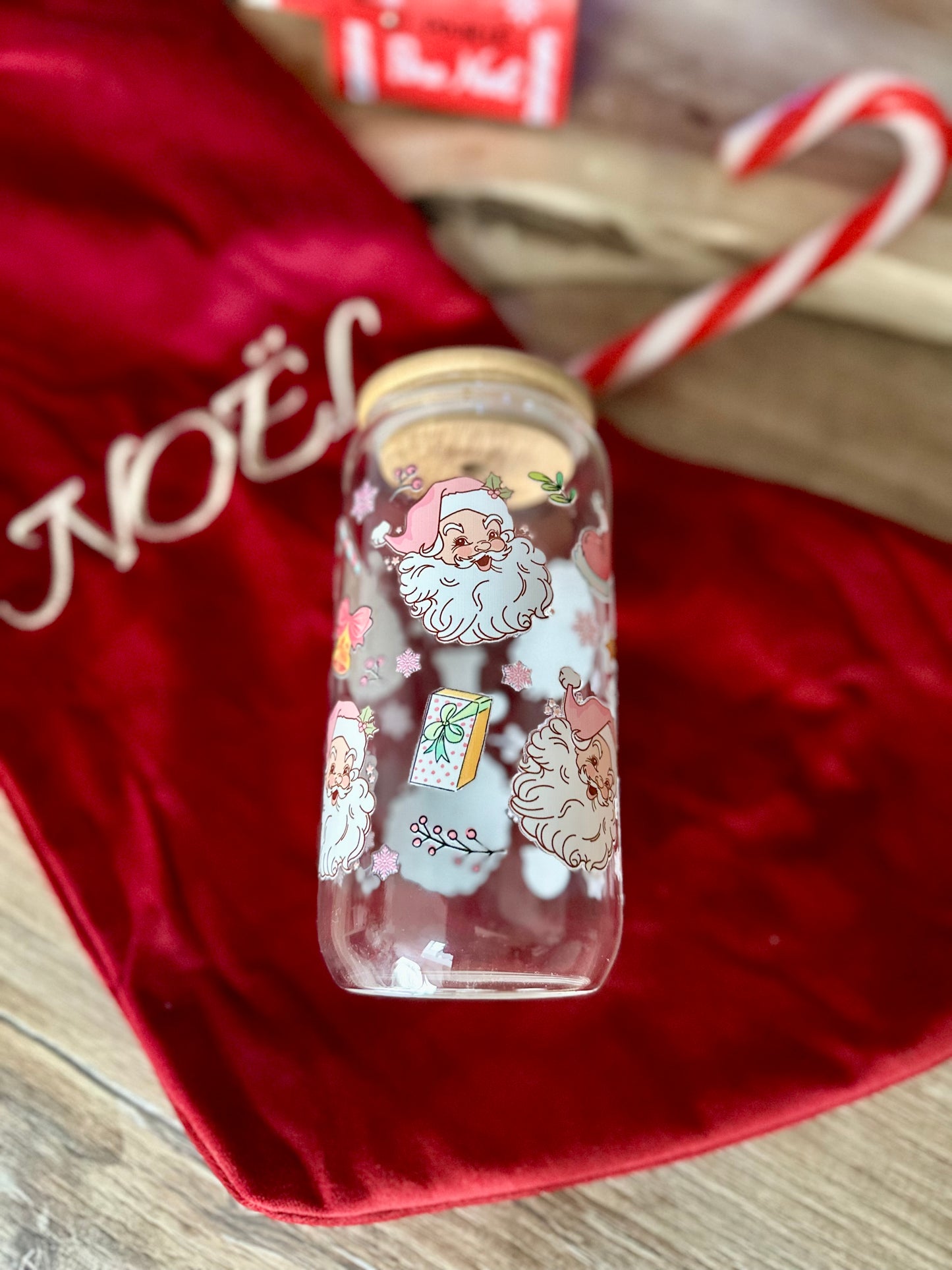 đ Verre canette â Old School Christmas