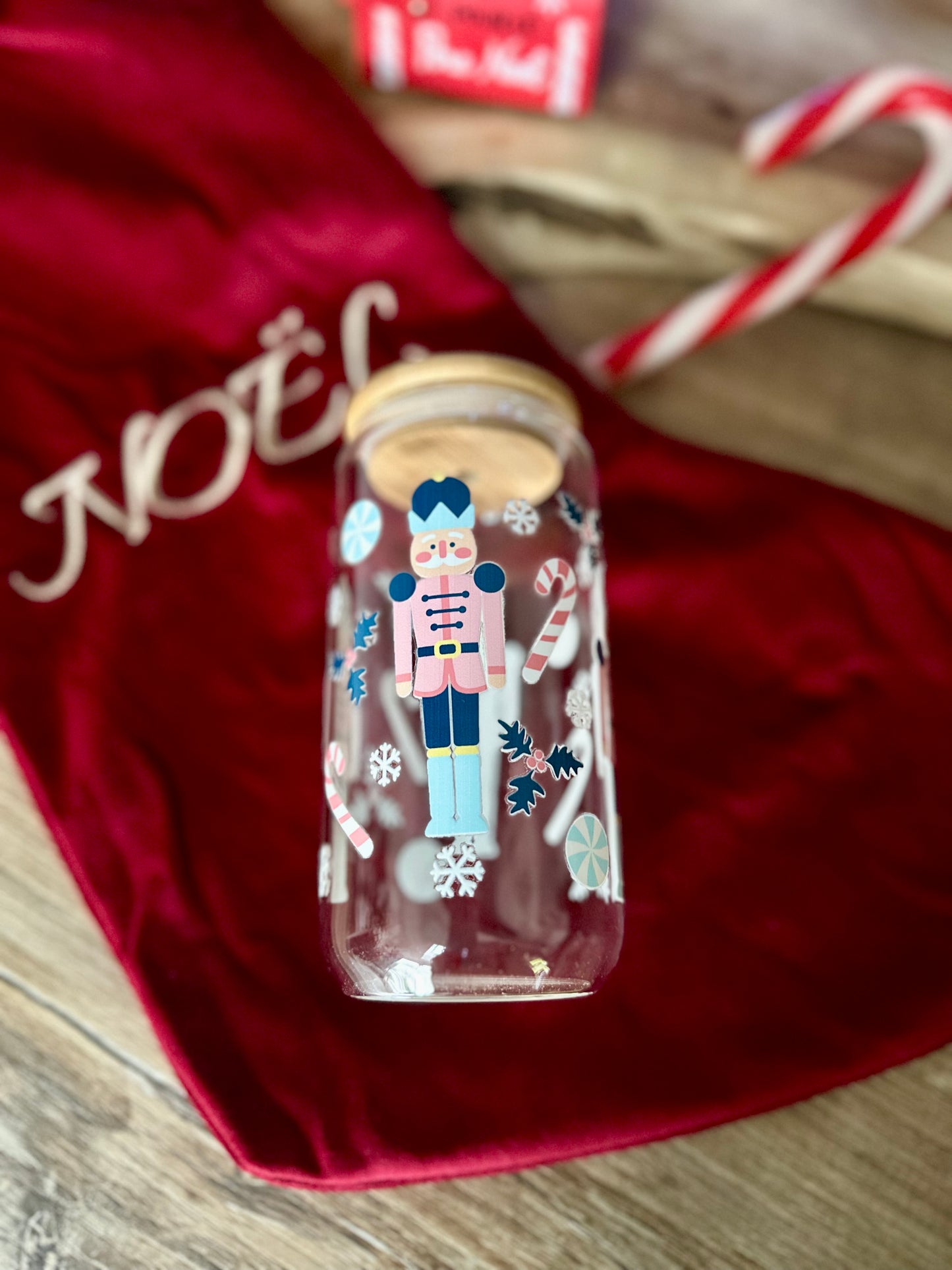 🌟 Verre canette – Casse-Noisette Pastel