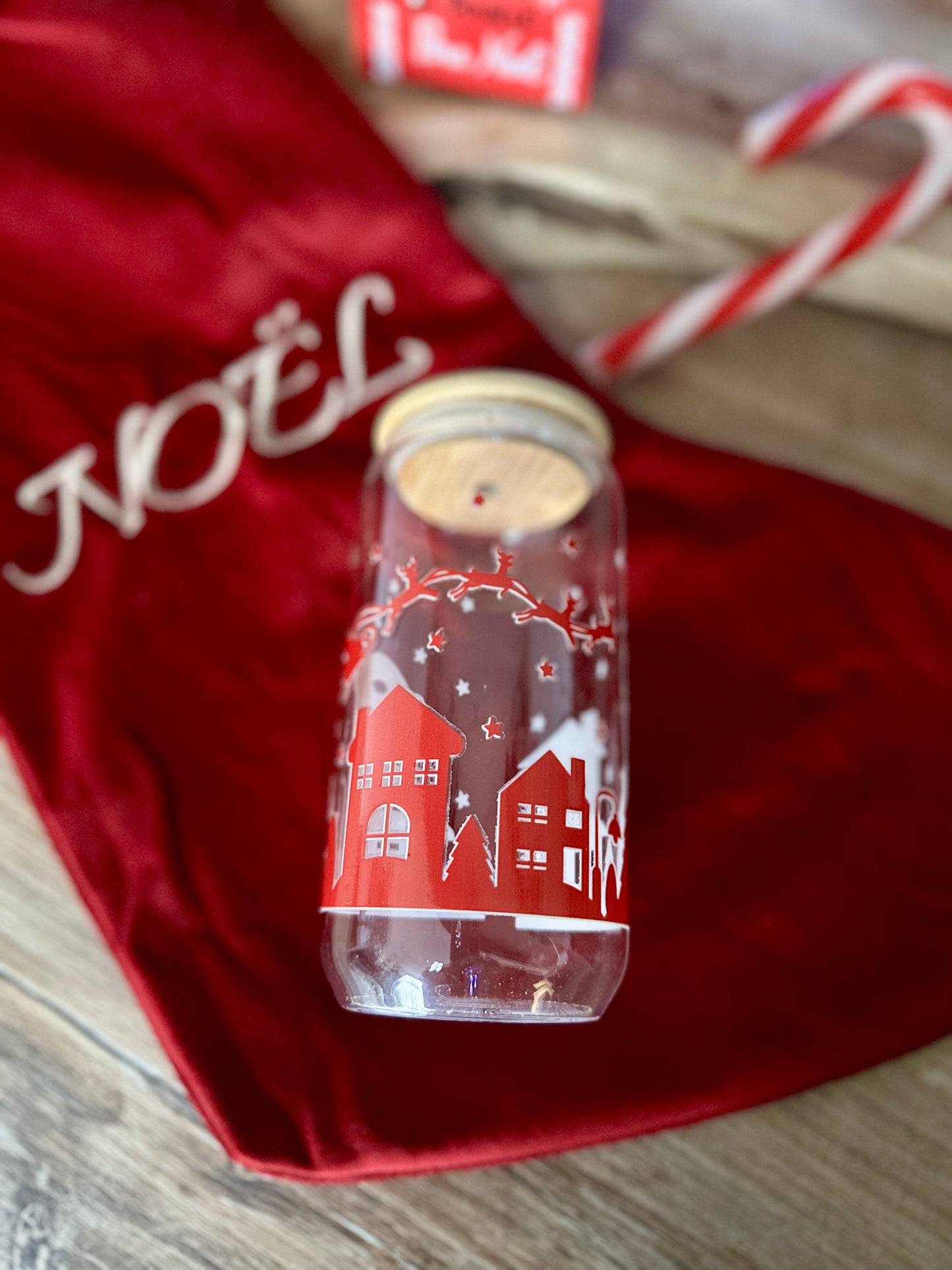 ✨ Verre canette – Christmas Town