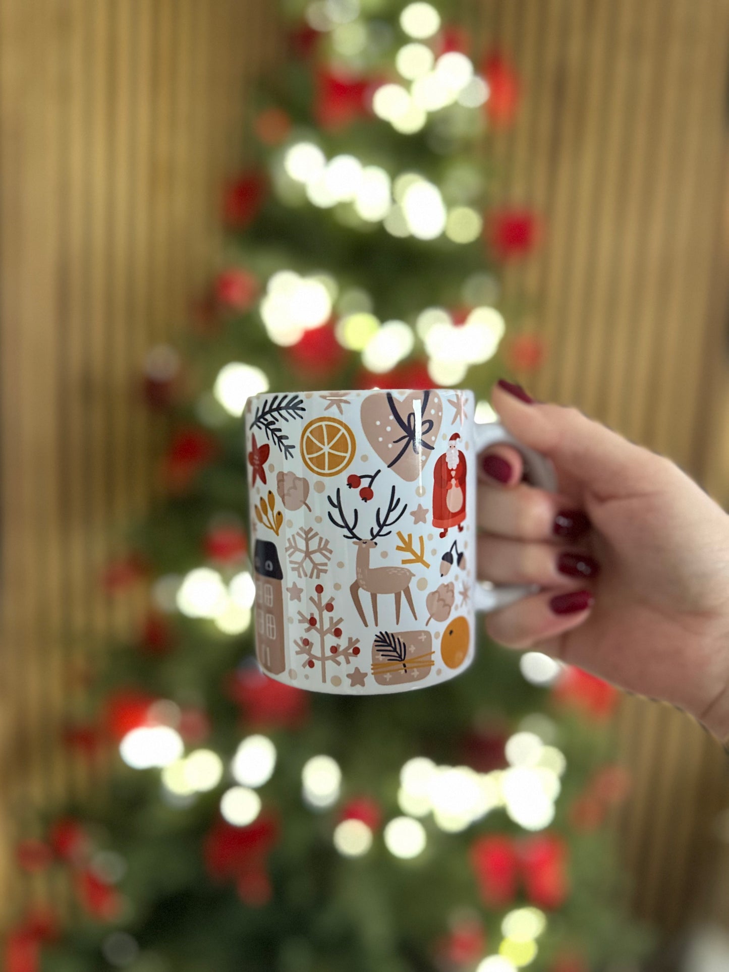 🦌 Mug Noël Doux & Bohème