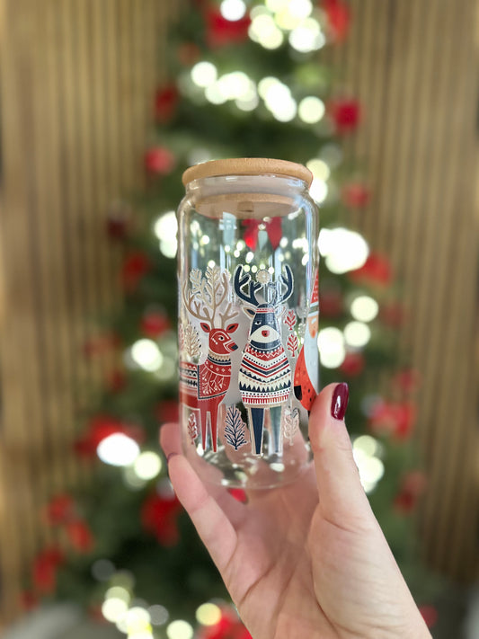 🌟 Verre canette – La Troupe de Noël