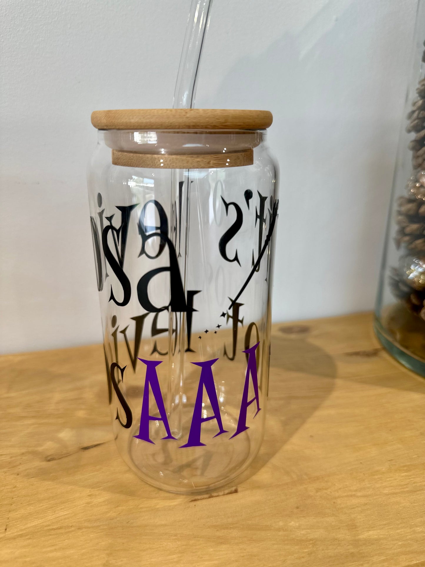 Glass Mug - Wizard
