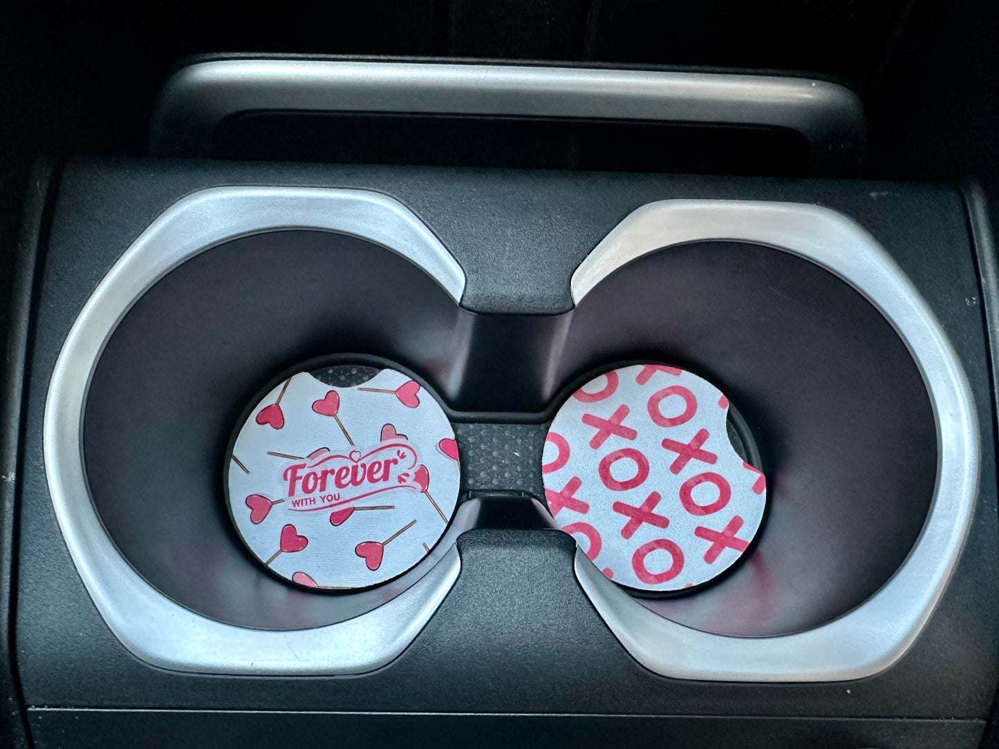 Car coaster - Valentine's Day 🩷