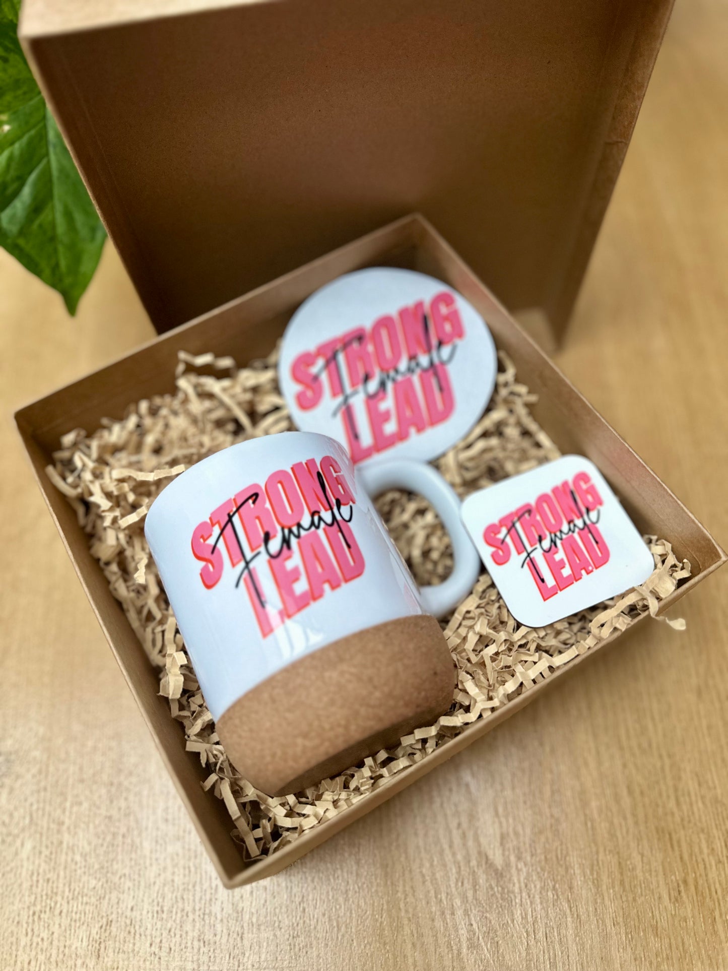 Cork mug - Women's box
