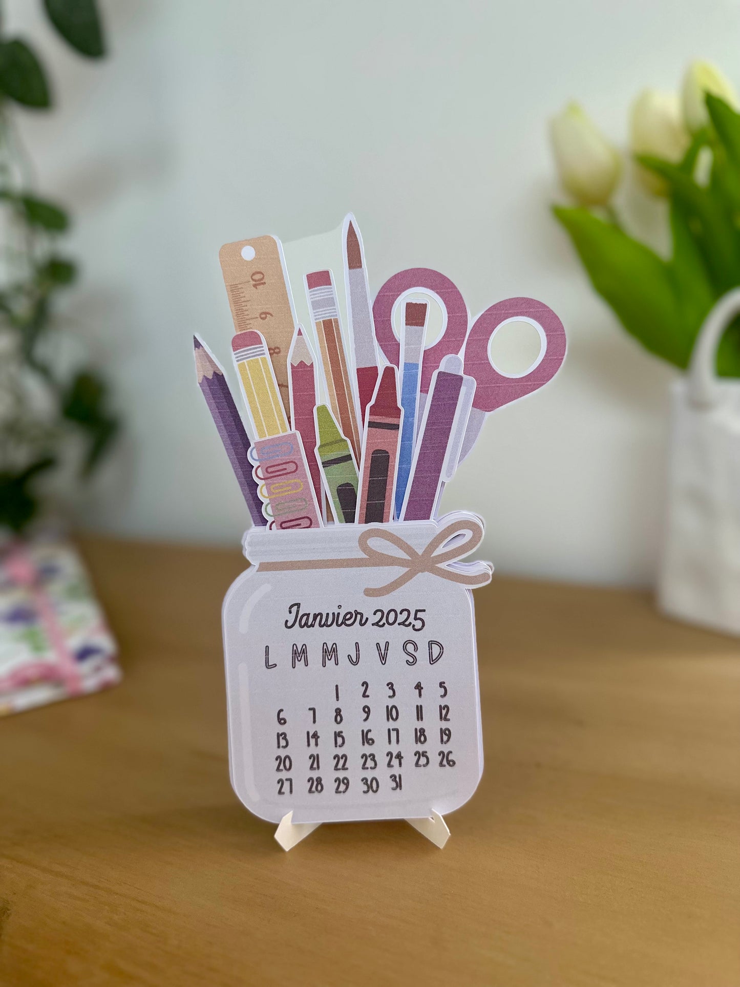 Calendrier - Bureau 2025
