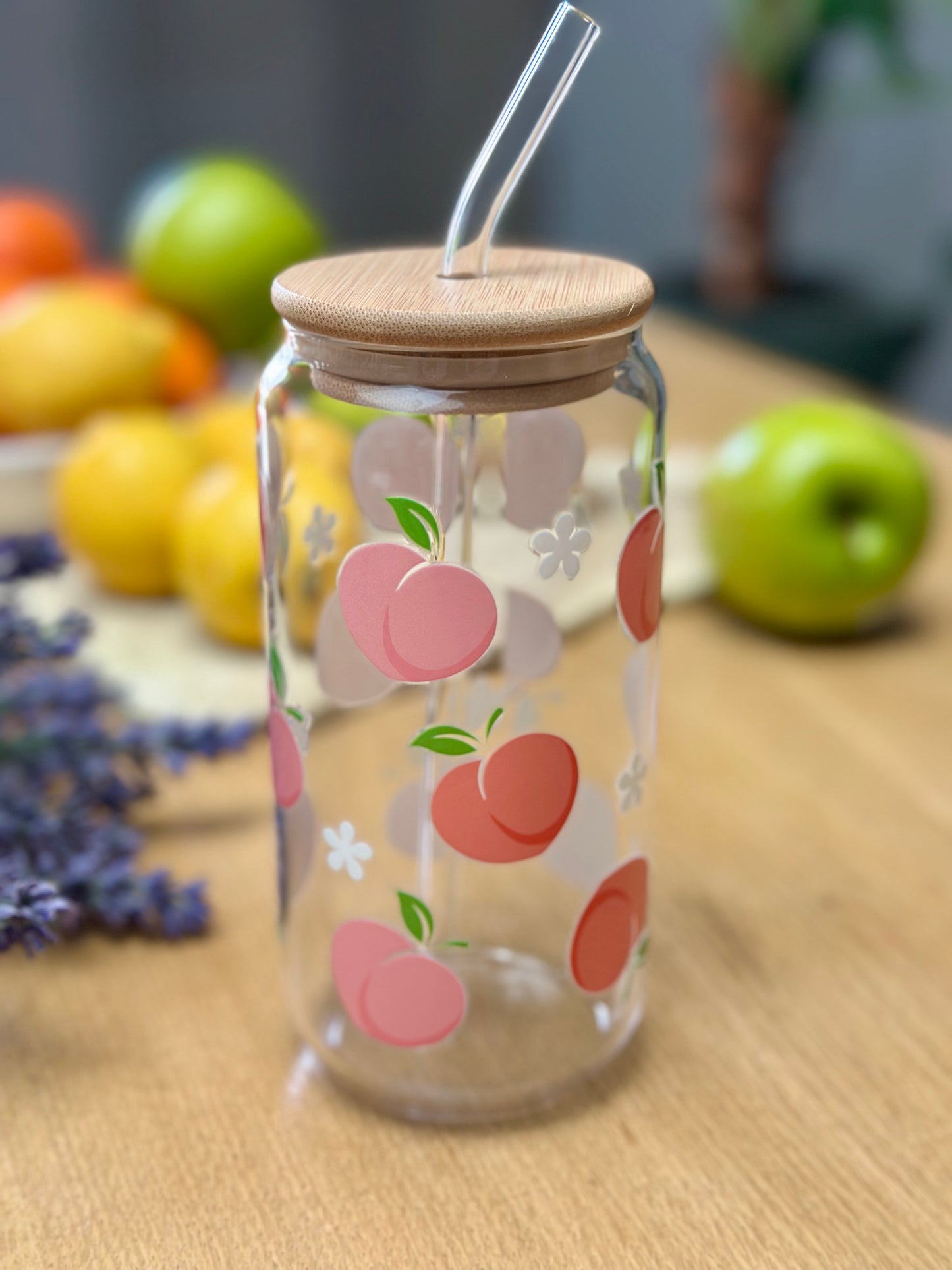 Verre réutilisable 🍑 Fraîcheur & Gourmandise