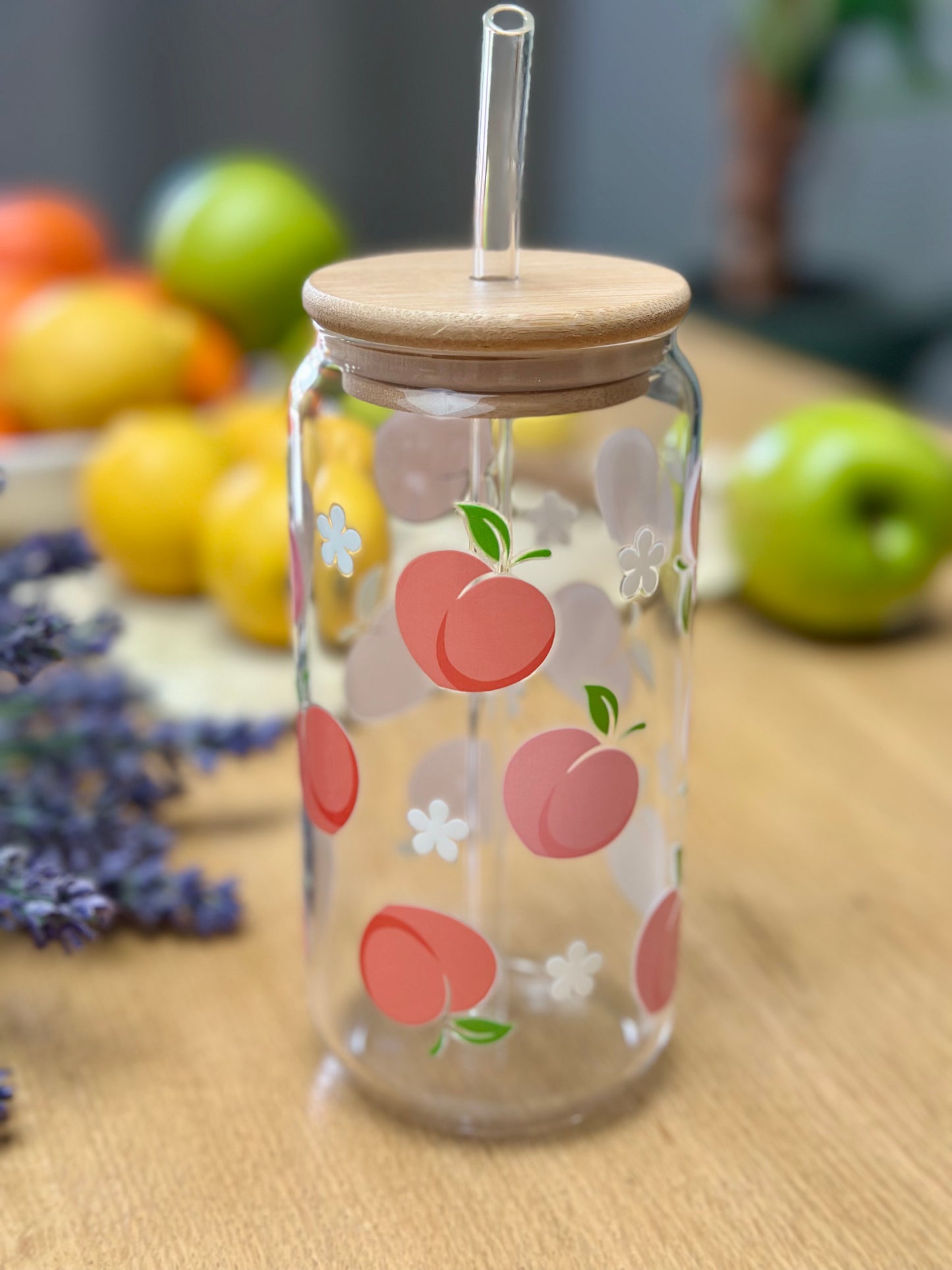 Verre réutilisable 🍑 Fraîcheur & Gourmandise