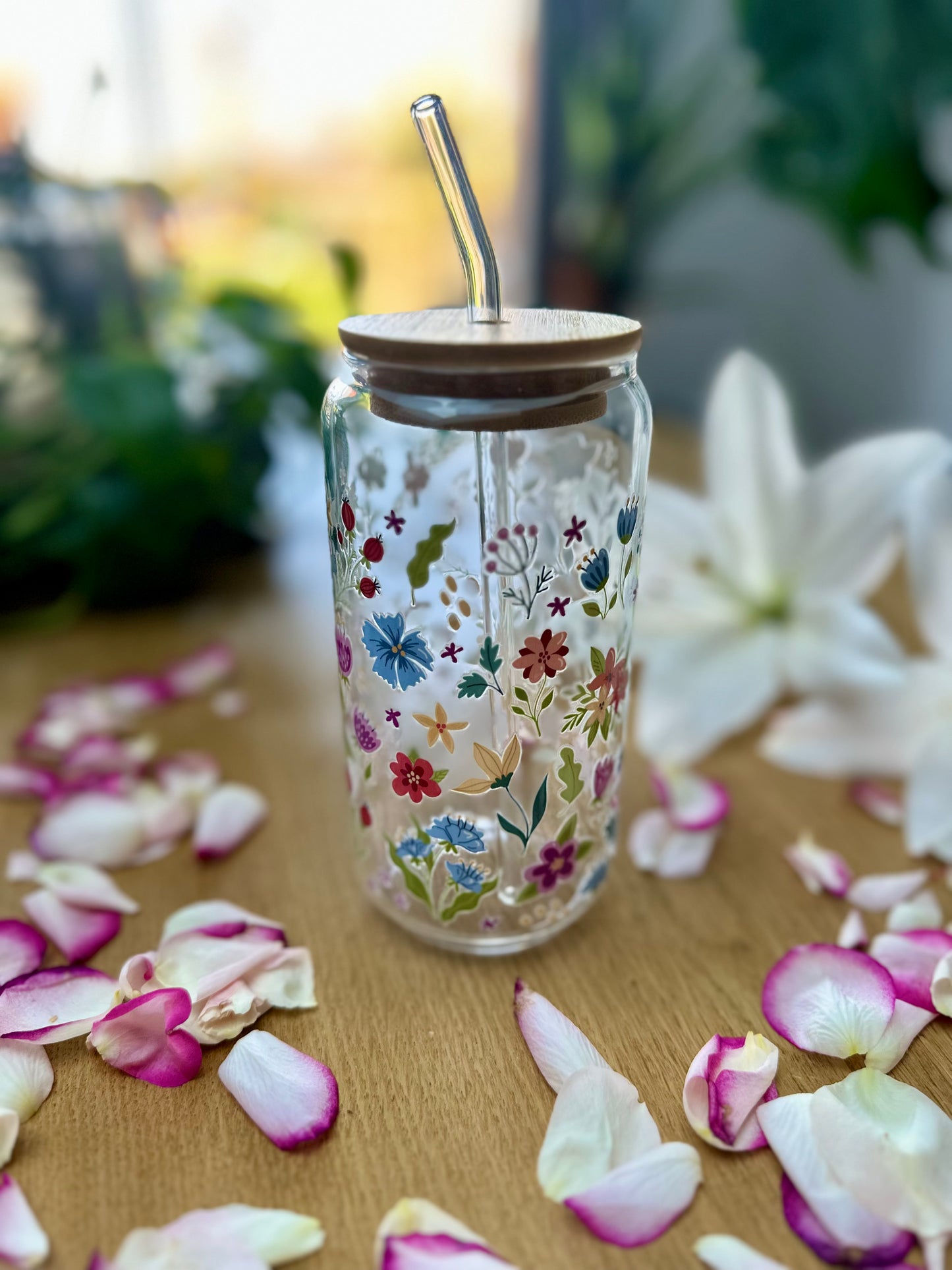 Verre "Jardin botanique" - L'élégance de la nature 🌳