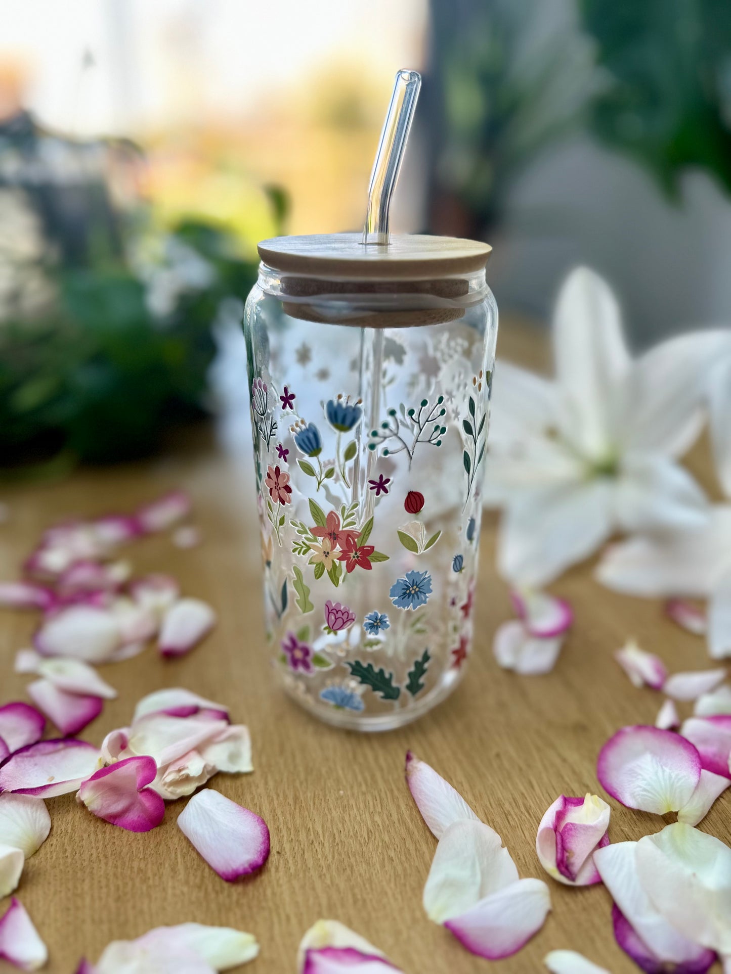 Verre "Jardin botanique" - L'élégance de la nature 🌳