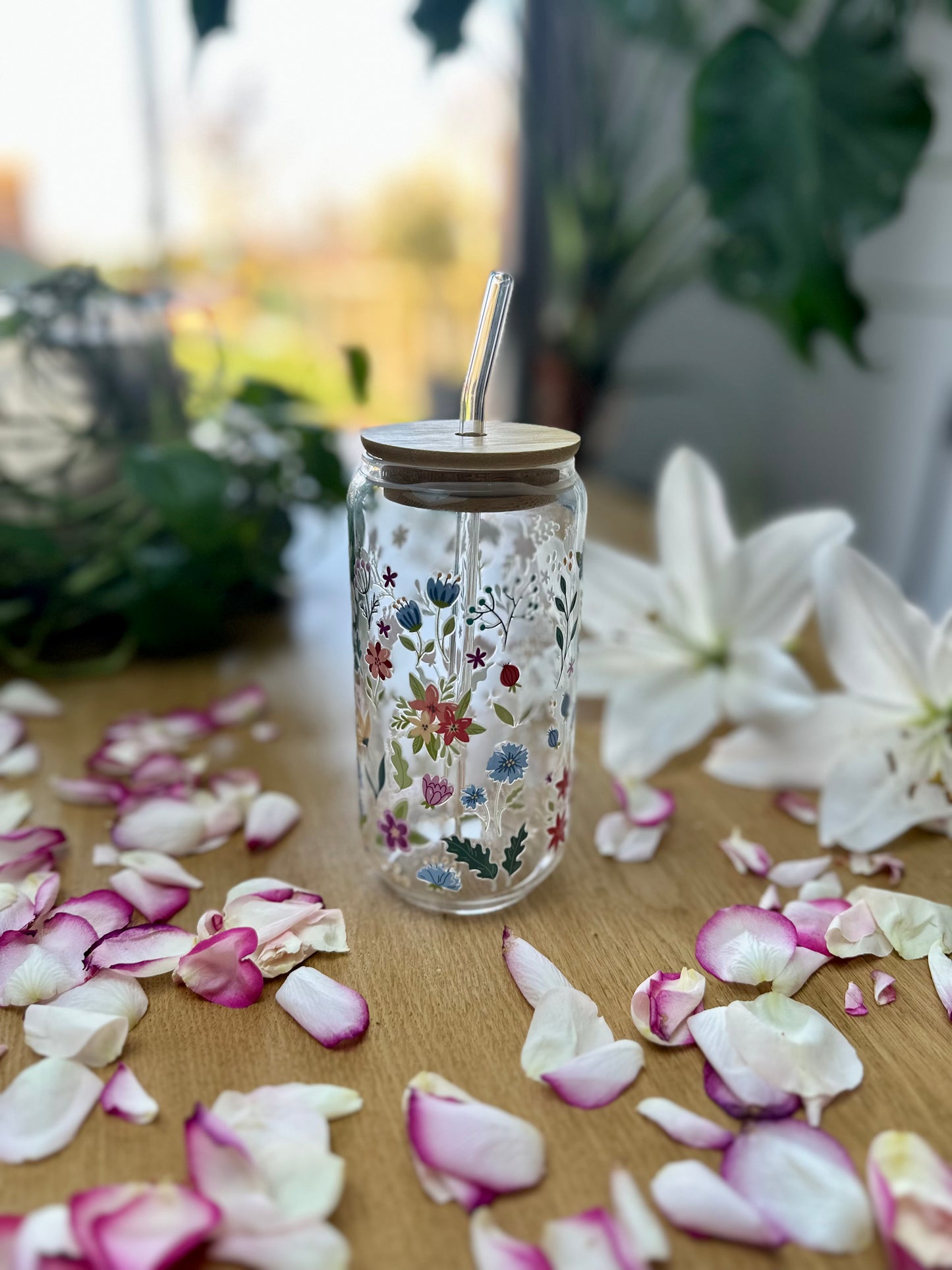 Verre "Jardin botanique" - L'élégance de la nature 🌳