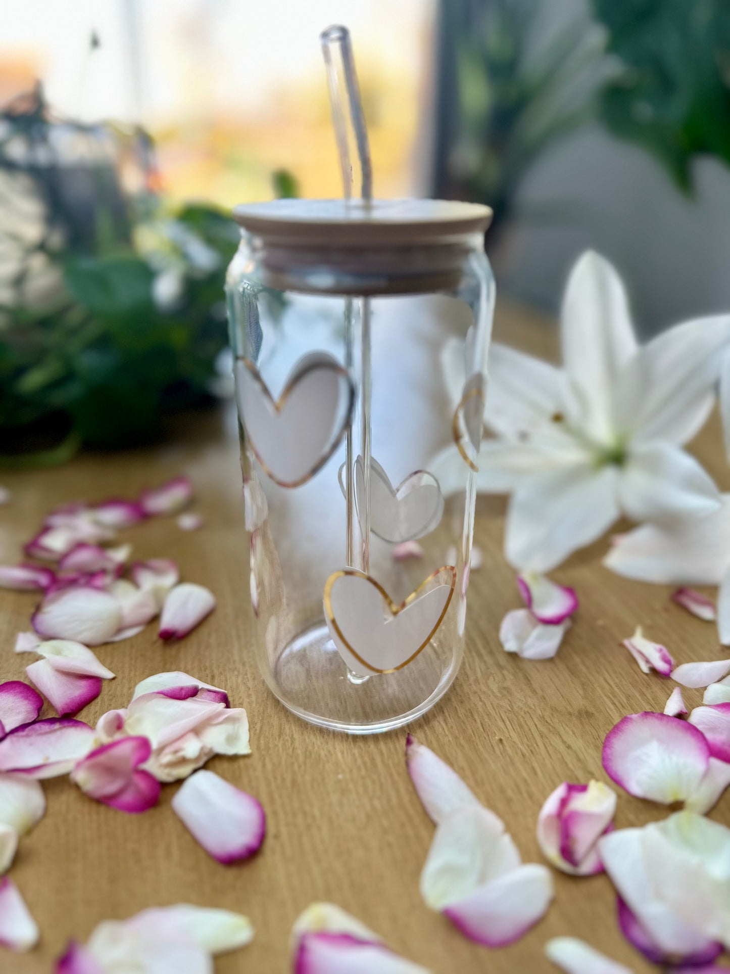 Verre "Coeurs dorés" - à offrir... ou à s'offrir 🤍
