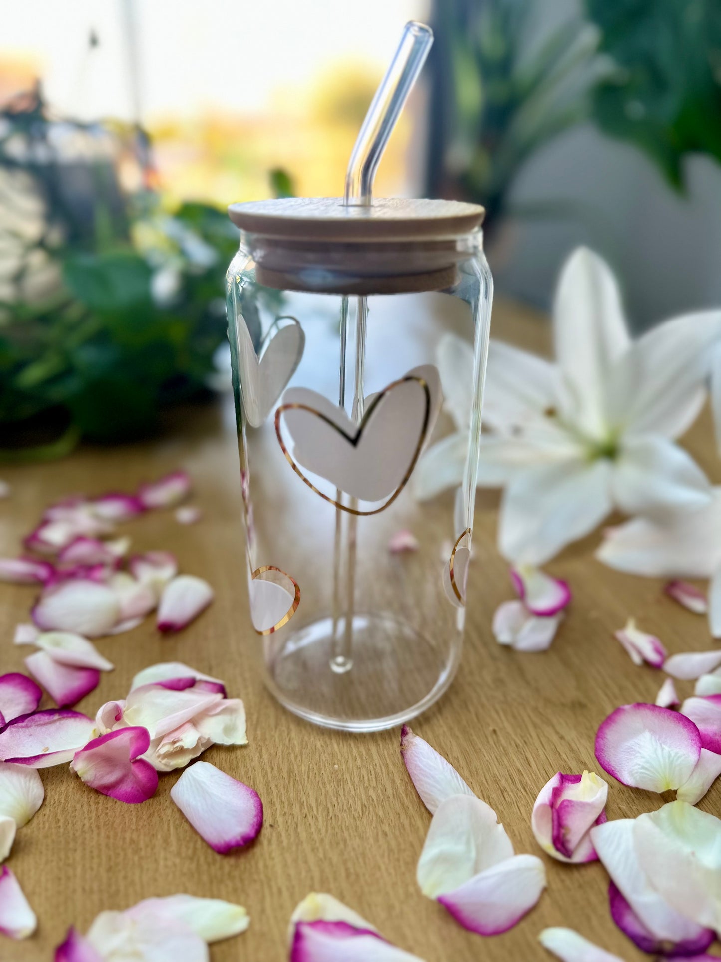 Verre "Coeurs dorés" - à offrir... ou à s'offrir 🤍