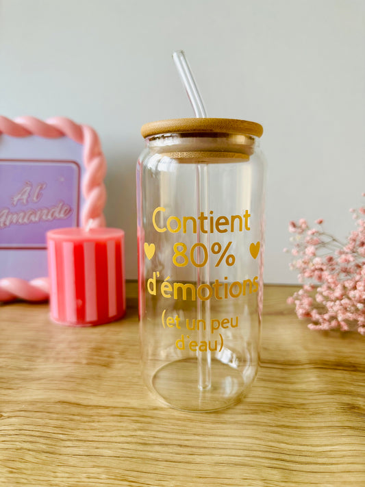 "Contient 80% d'émotions (et un peu d'eau)" 💦❤️🔥