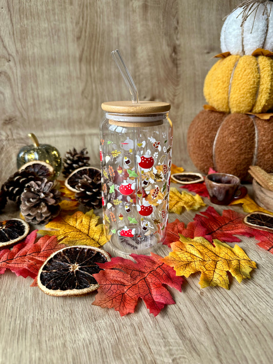 🍄 Verre canette - “Tea Time d’Automne”