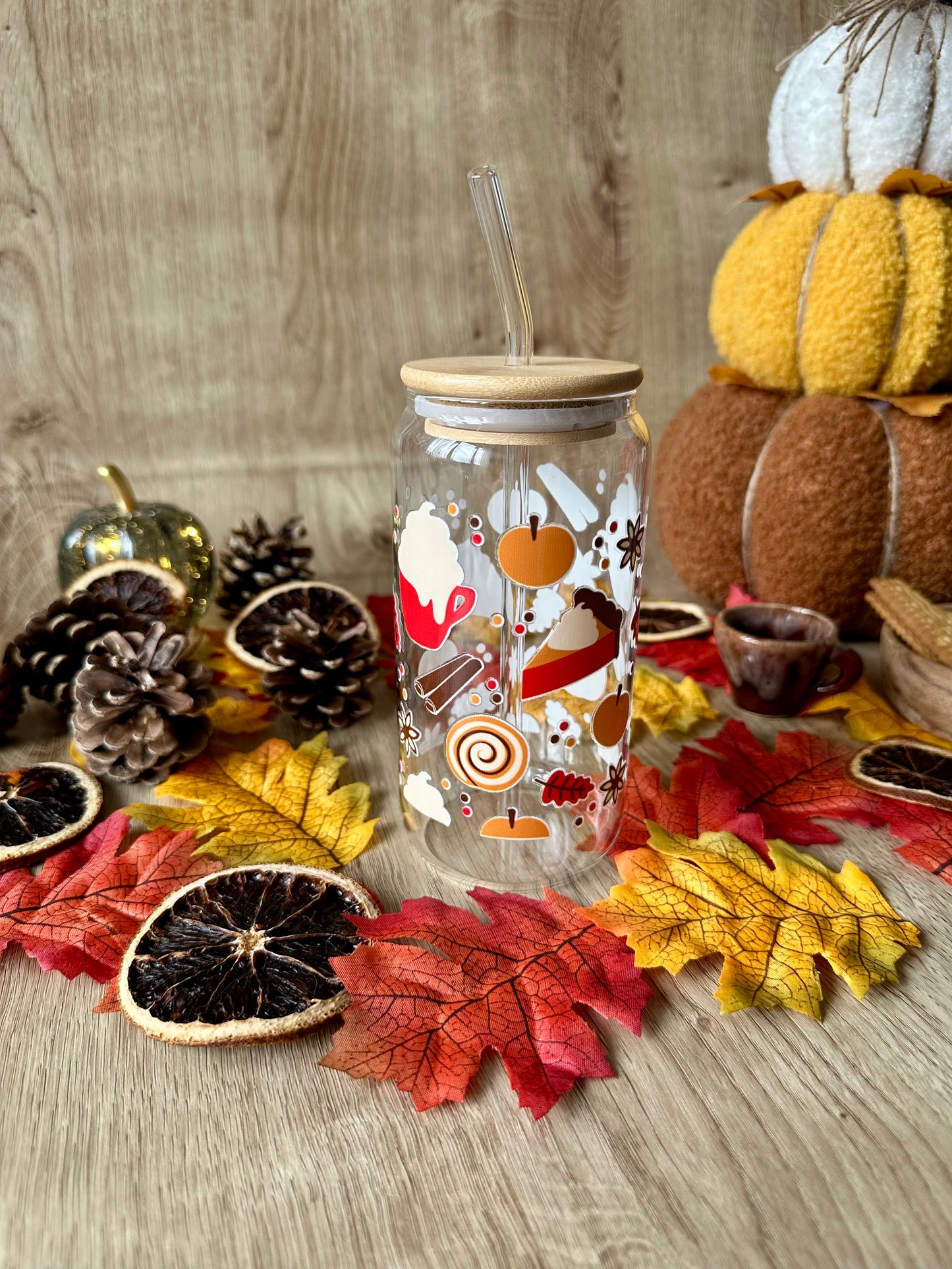 đ Verre canette - âPumpkin Partyâ