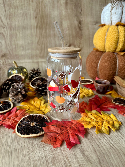 🎃 Verre canette - “Pumpkin Party”