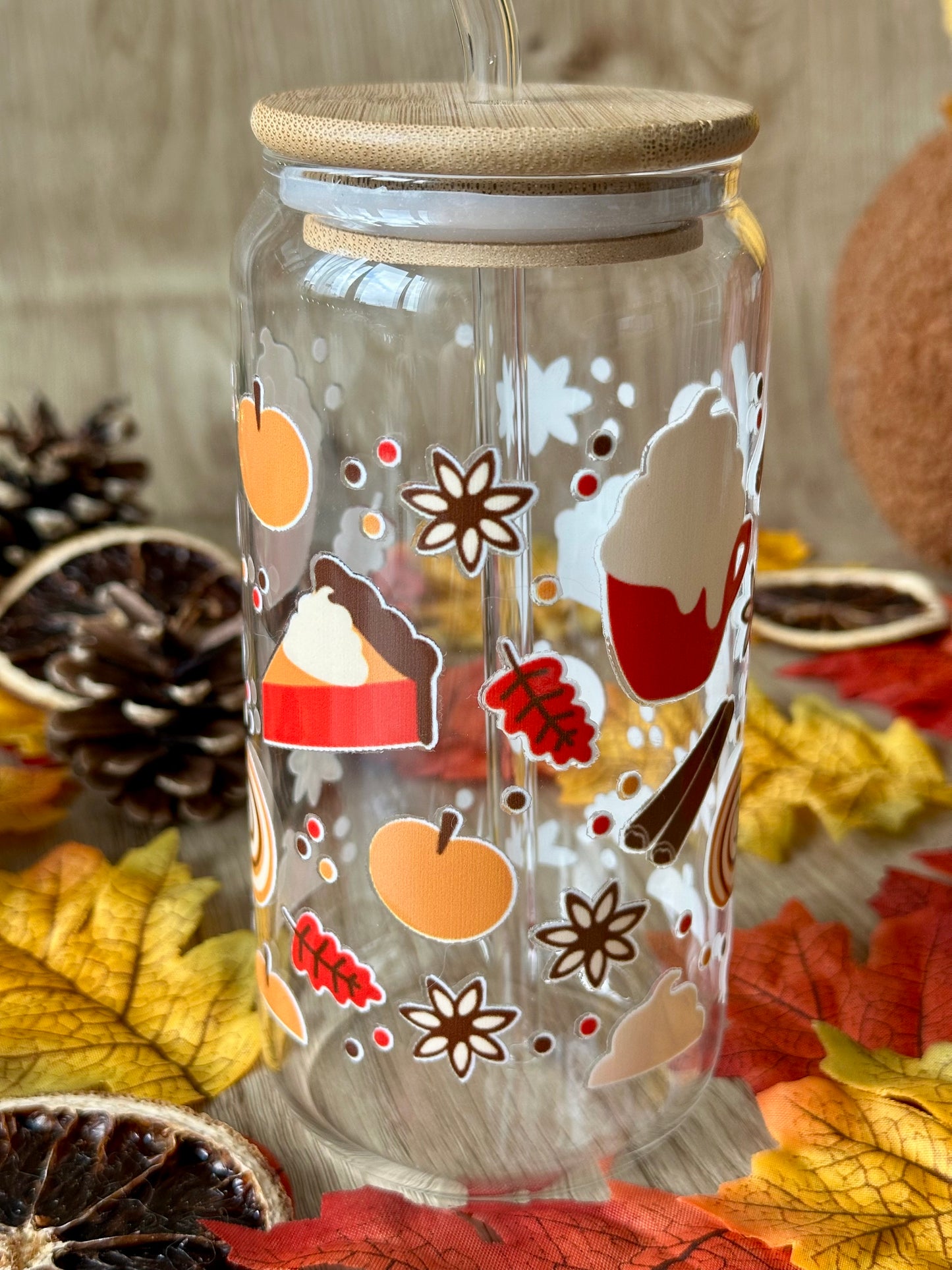 đ Verre canette - âPumpkin Partyâ