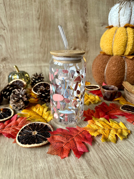 🍄 Verre canette - “Sous-bois d’automne”