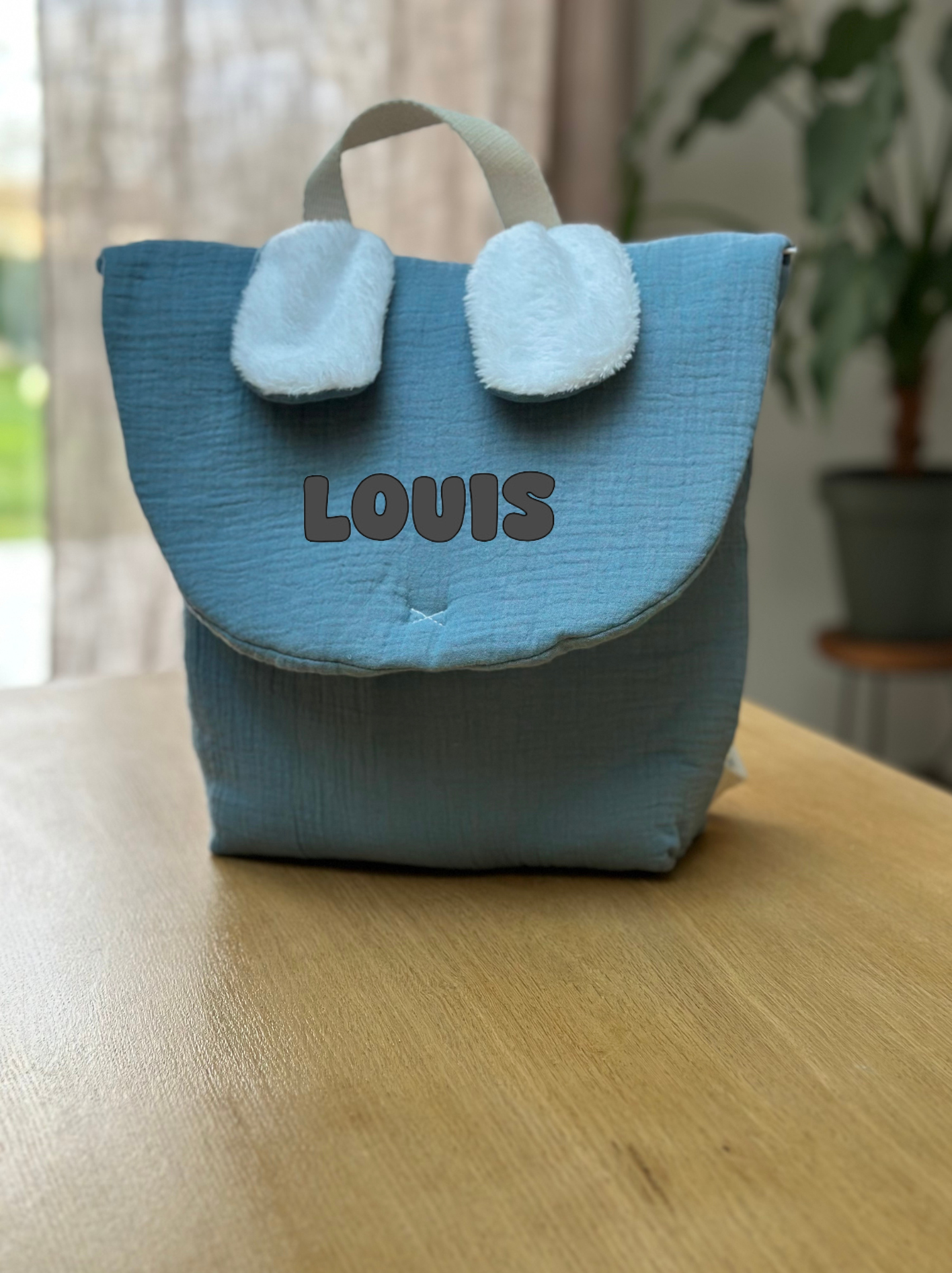 Sac à dos lapin - Personnalisable