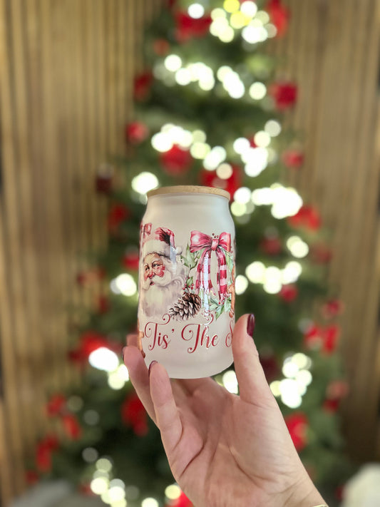 ✨ Verre canette givré – Tis’ The Season