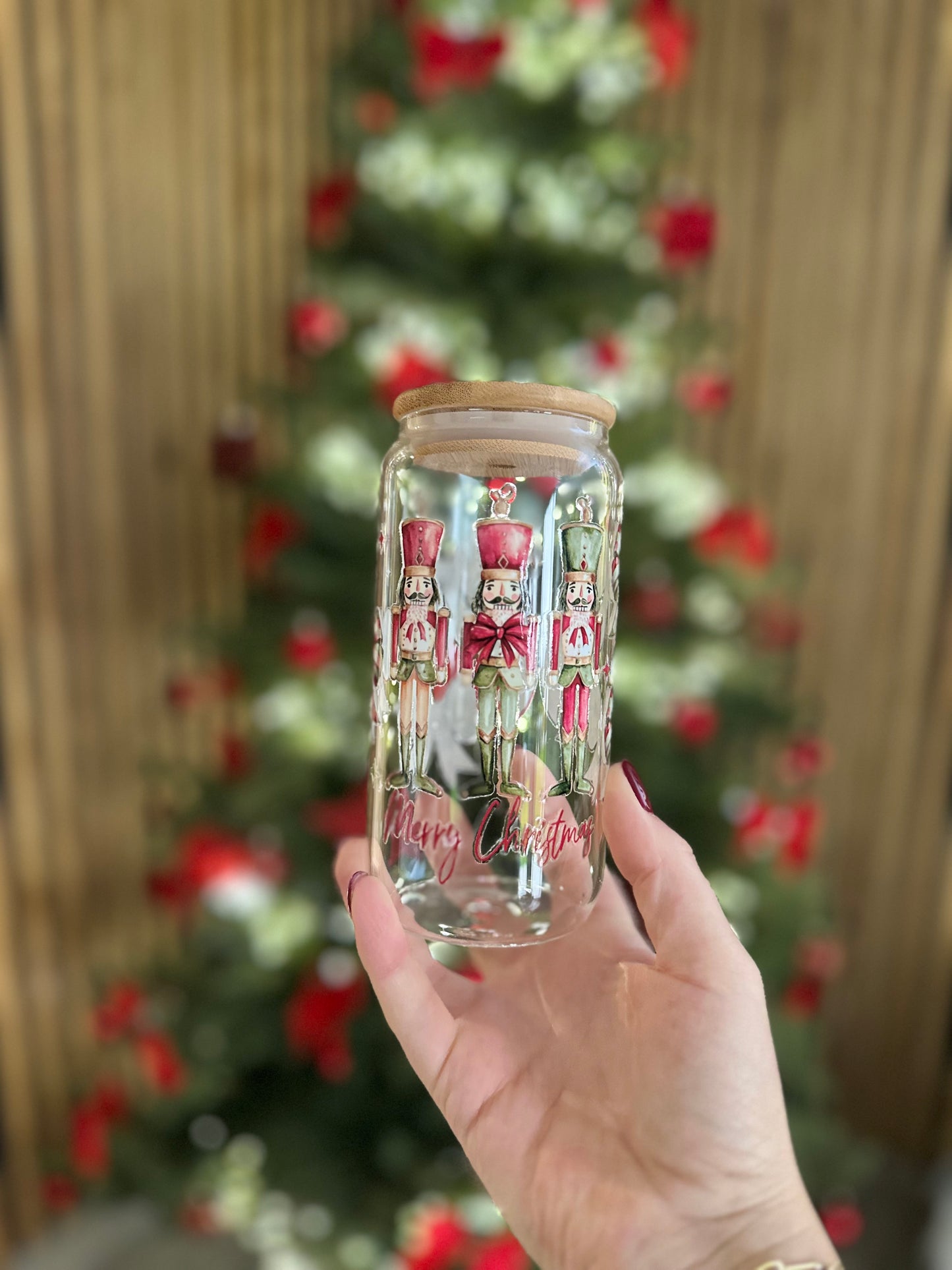 ✨ Verre canette – Casse-Noisette Enrubanné