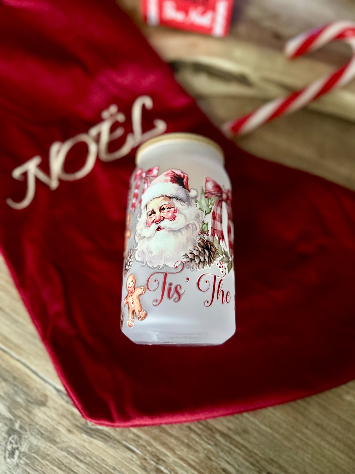 ✨ Verre canette givré – Tis’ The Season