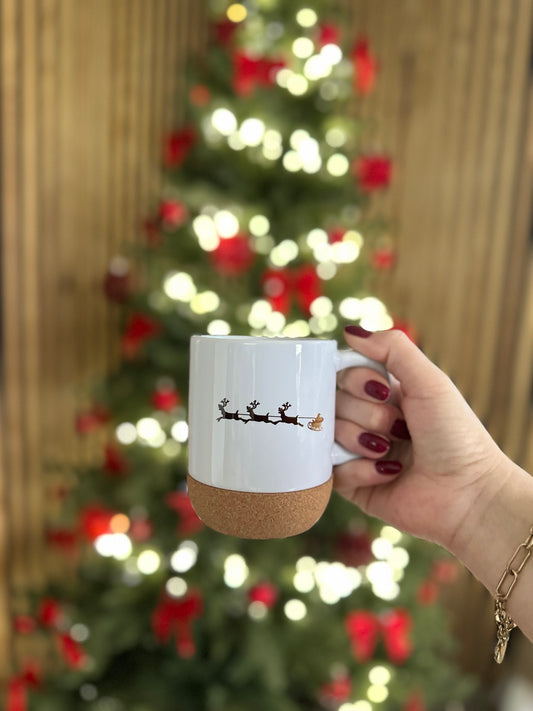 ✨ Mug “Ho Ho Ho” – Traîneau & ambiance cosy ✨