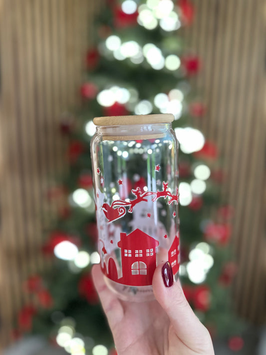 ✨ Verre canette – Christmas Town