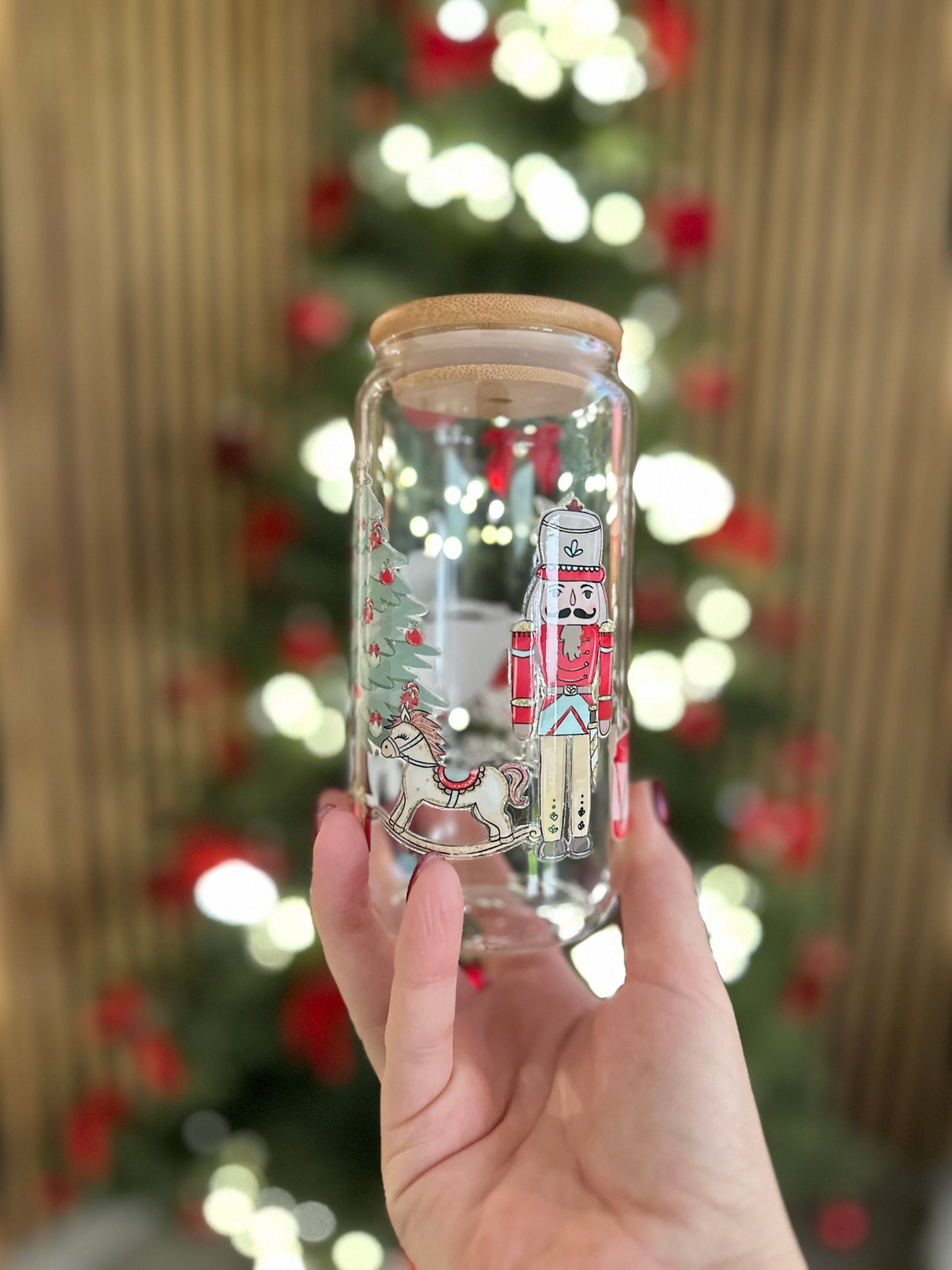 🌟 Verre canette – Casse-Noisette & Ballerine