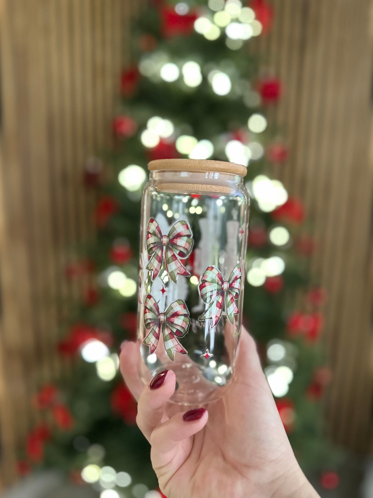 ✨ Verre canette – Casse-Noisette Enrubanné