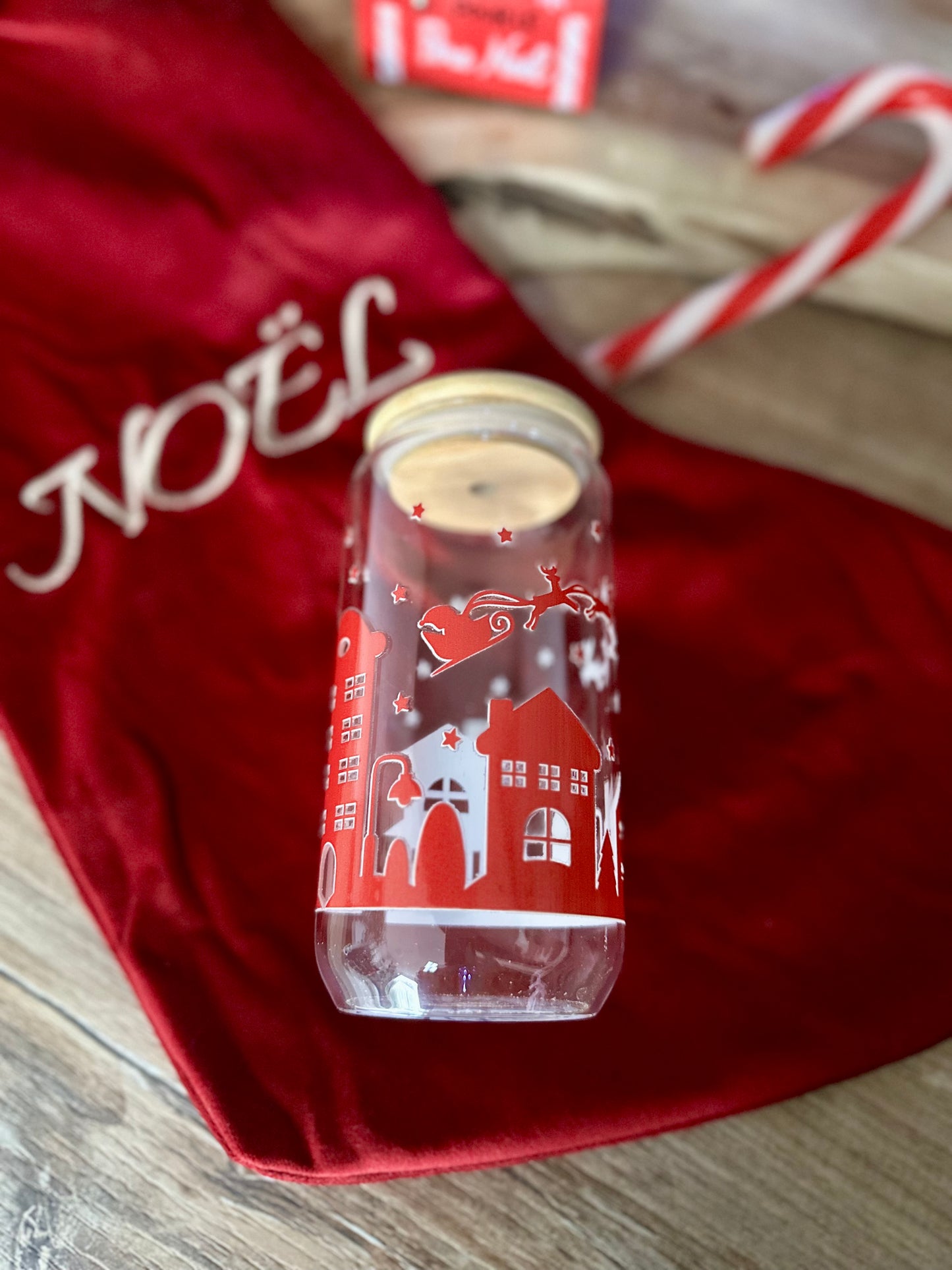 ✨ Verre canette – Christmas Town