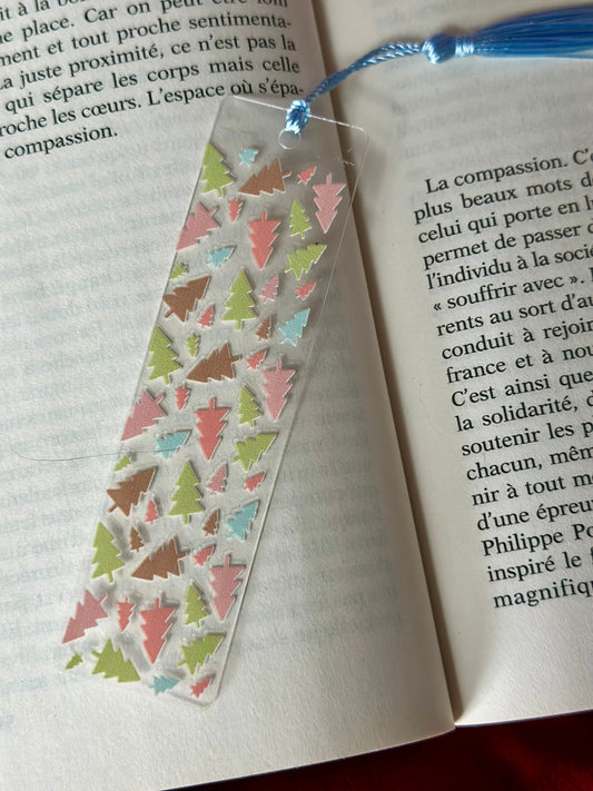 📚 Marque-page - Forêt Pastel Enchantée