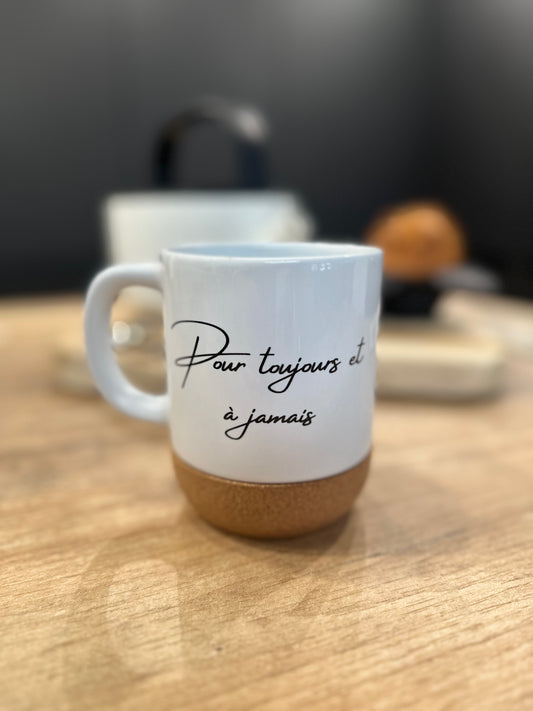 Cork mug - Valentine's Day 🩷