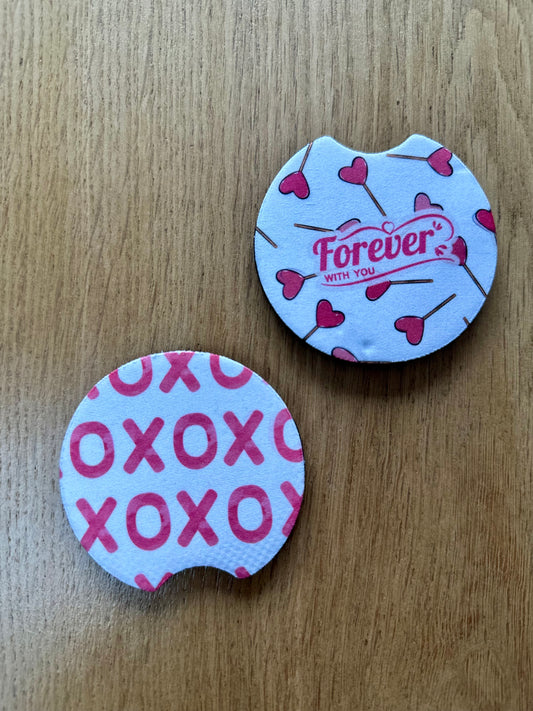 Car coaster - Valentine's Day 🩷
