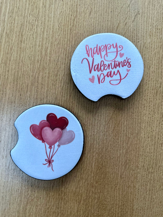 Car coaster - Valentine's Day 🩷