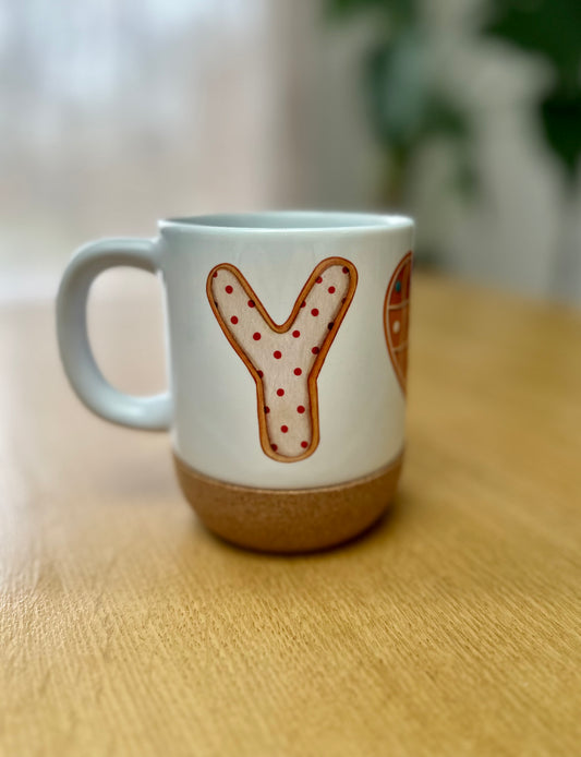 Cork mug - Valentine's Day 🩷