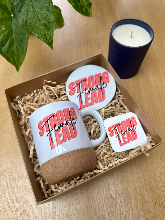 Cork mug - Women's box