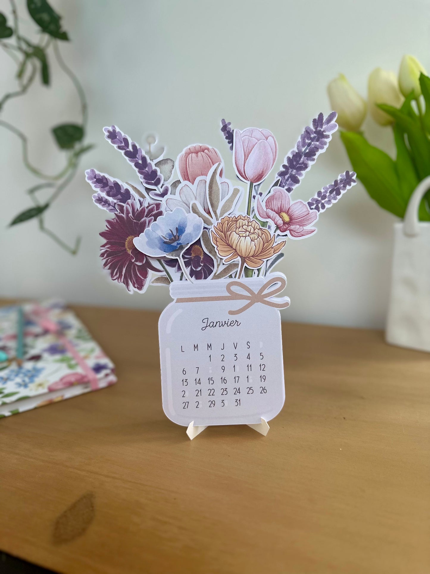 Calendrier - Bouquet de fleurs 2025