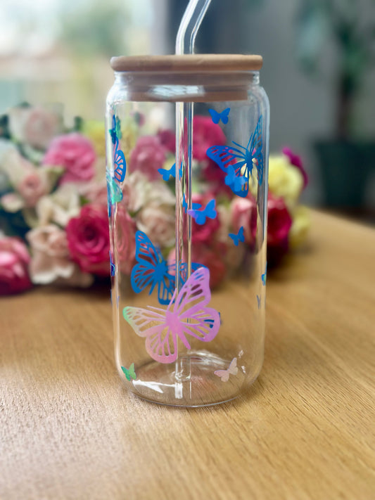 Verre danse de papillons - Magie & reflets enchantés 🦋