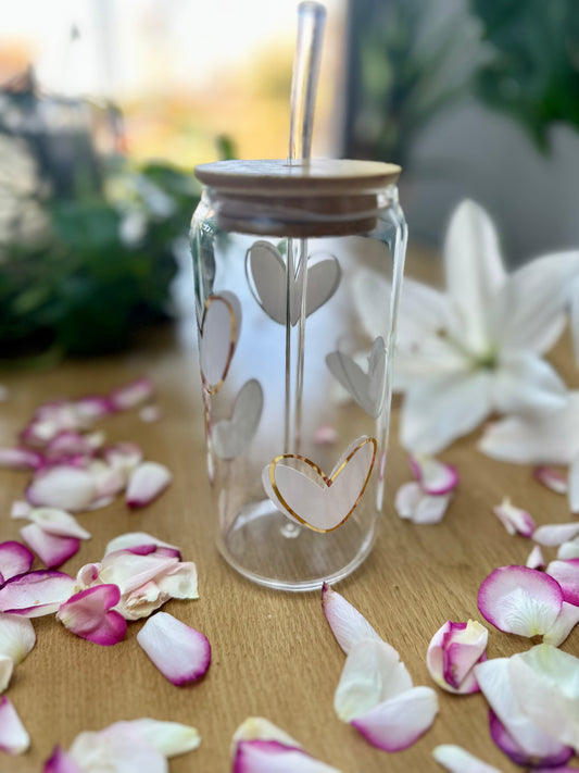 Verre "Coeurs dorés" - à offrir... ou à s'offrir 🤍