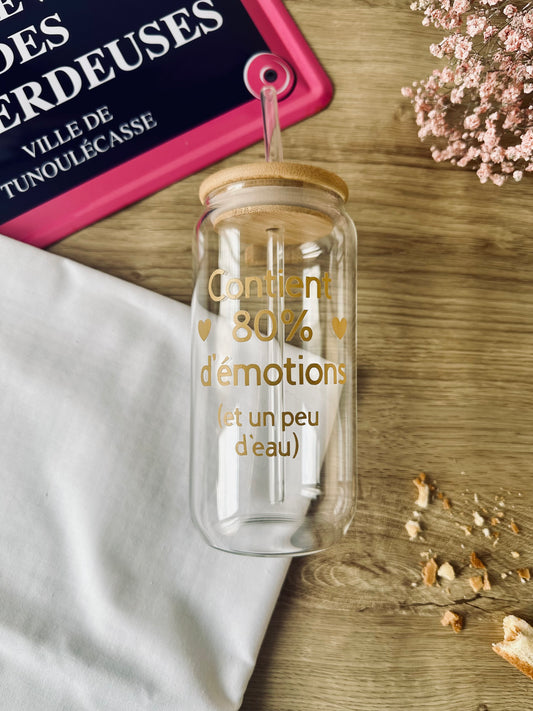 "Contient 80% d'émotions (et un peu d'eau)" 💦❤️‍🔥