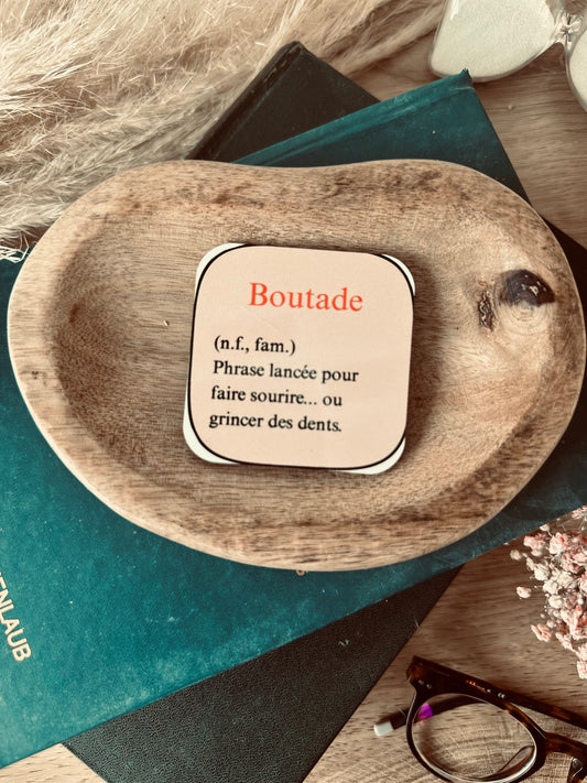 🧲 Aimant Boutade