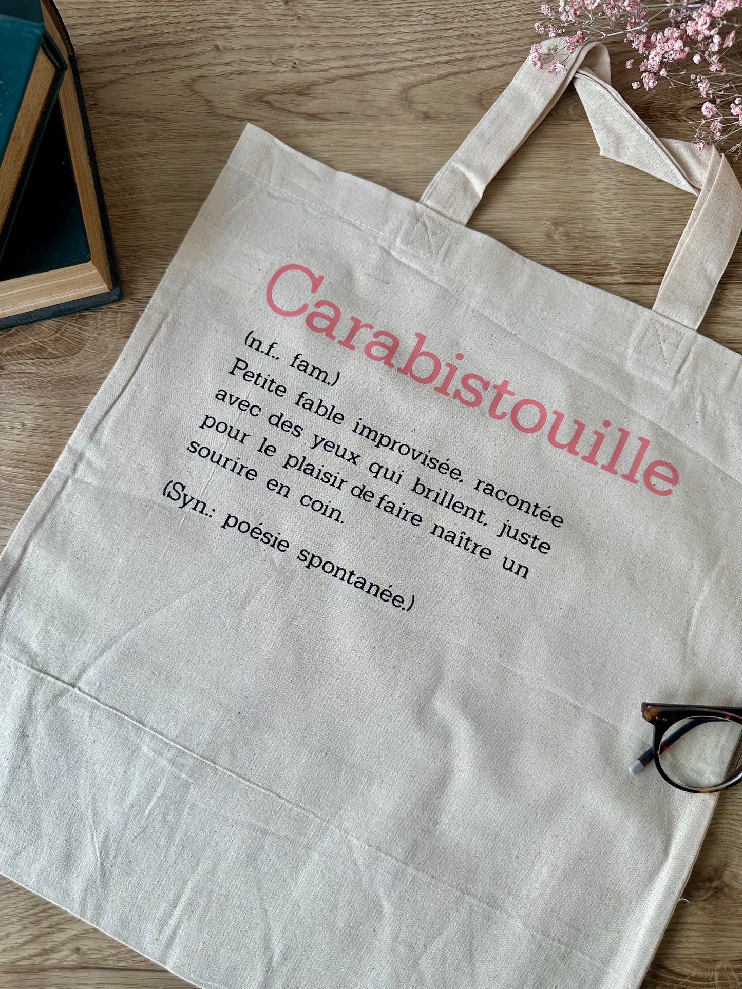 Tote bag "Carabistouille" - Pour embrouiller avec style