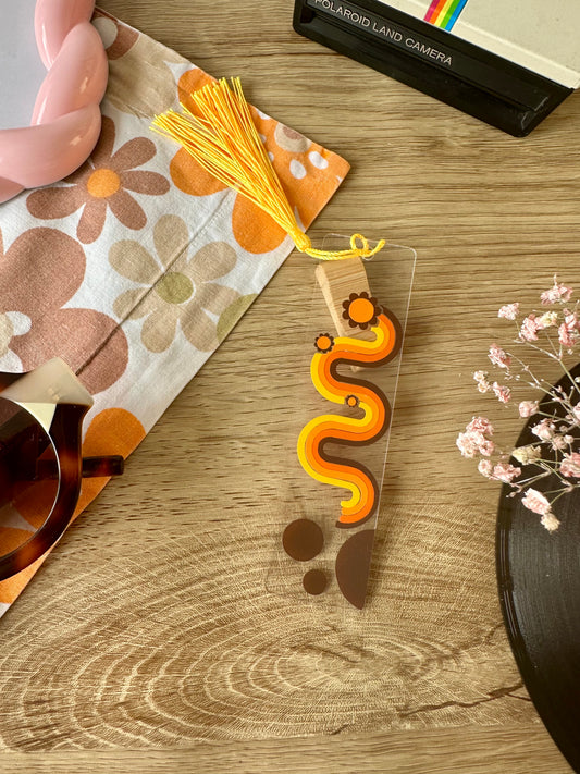 🌼 Marque-page “Peace, love et book”