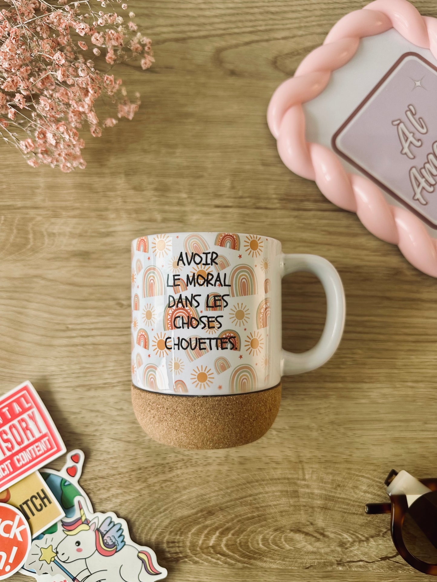 🌈 Avoir le moral dans des choses chouettes