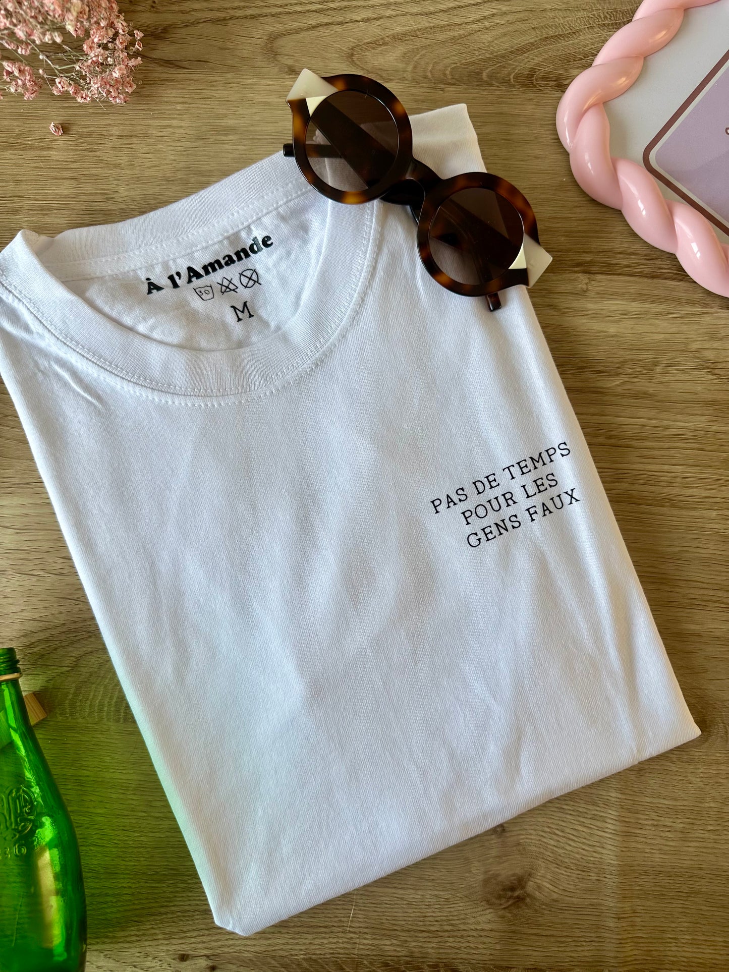 🕰️ Pas de temps pour les gens faux