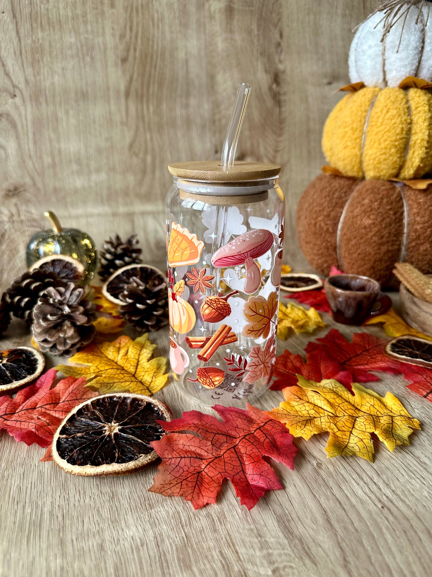 🍂 Verre canette – Douceurs & épices d’automne
