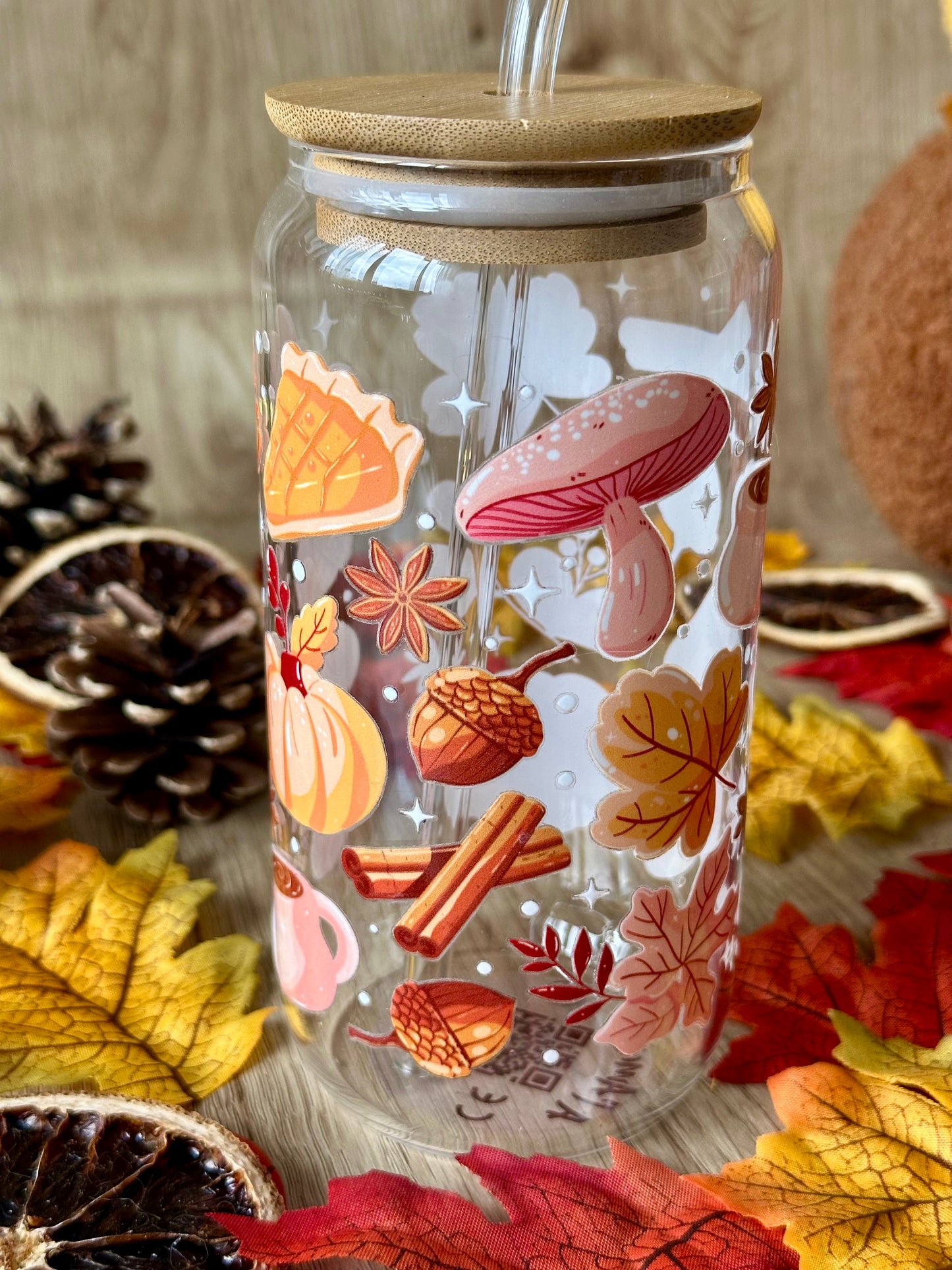 🍂 Verre canette – Douceurs & épices d’automne