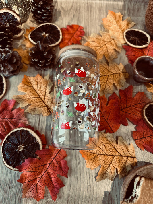 🍄 Verre canette - “Tea Time d’Automne”