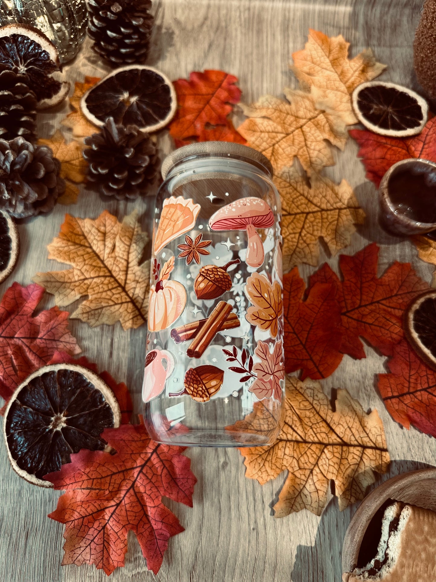 🍂 Verre canette – Douceurs & épices d’automne